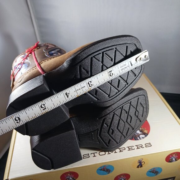 Ariat Baby Boy Western Boot size 5 Little Stompers George Boot - Picture 9 of 12